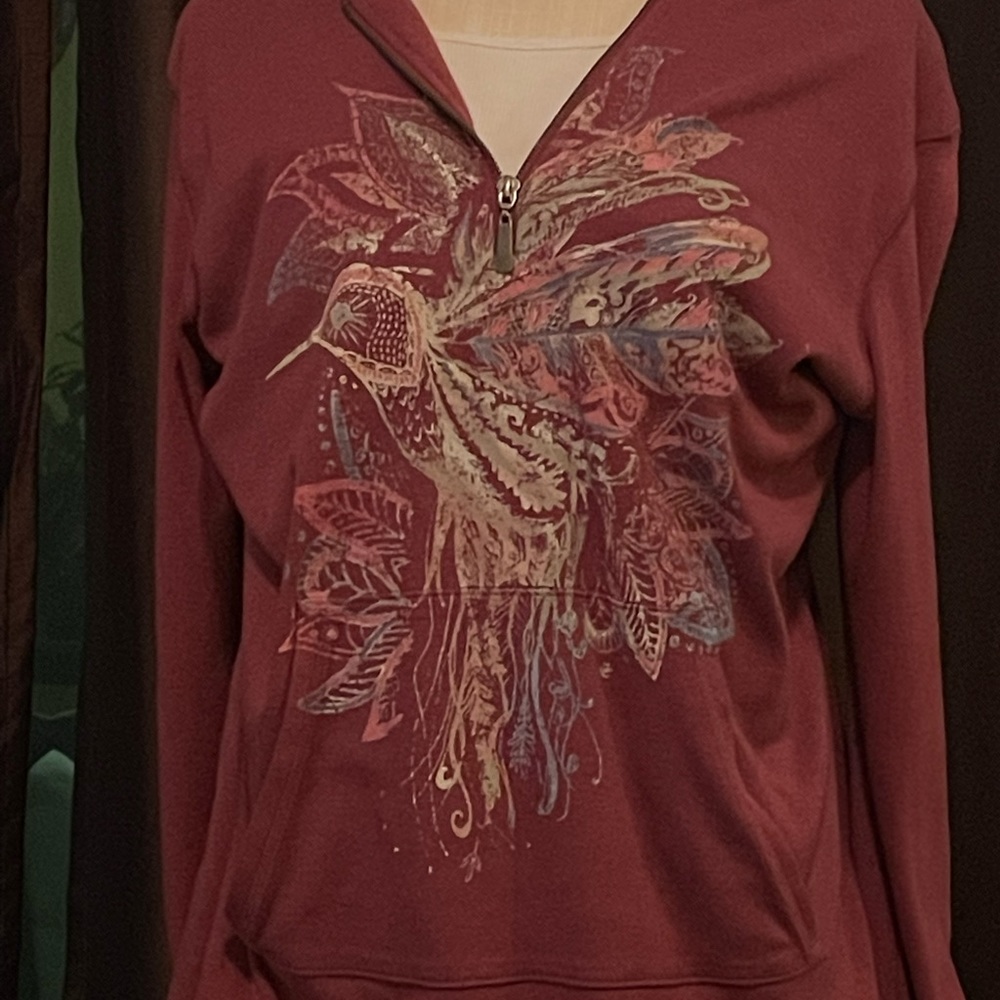 Stylish lightweight hoodie with attached tank